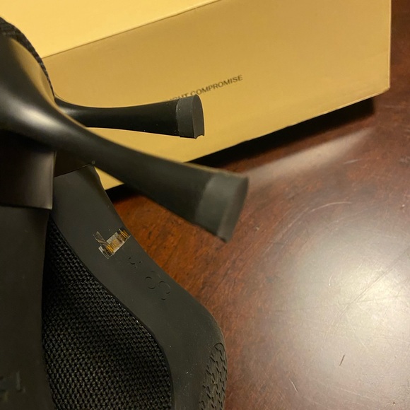 Black Cosy Island Heels - Picture 10 of 14